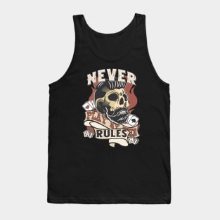 Rockabilly Rebel Skull Tank Top